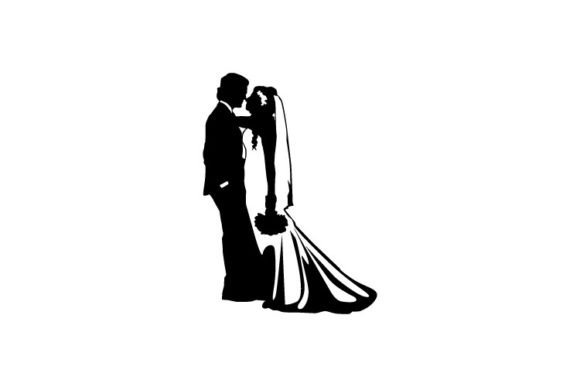 Bride and Groom Wedding Silhouette: A Designer's Guide to Elegant Design Assets