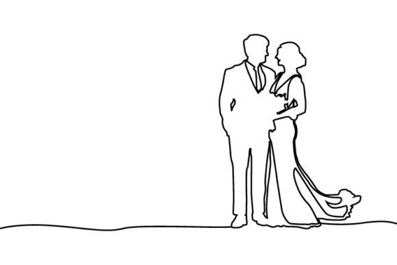 Minimalist Elegance: Styling Your Project with Abstract Line Art
