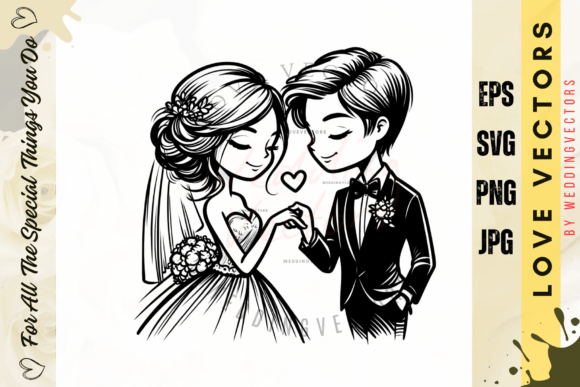 The Wedding Couple & Love Vectors: A Designer's Guide to Romance