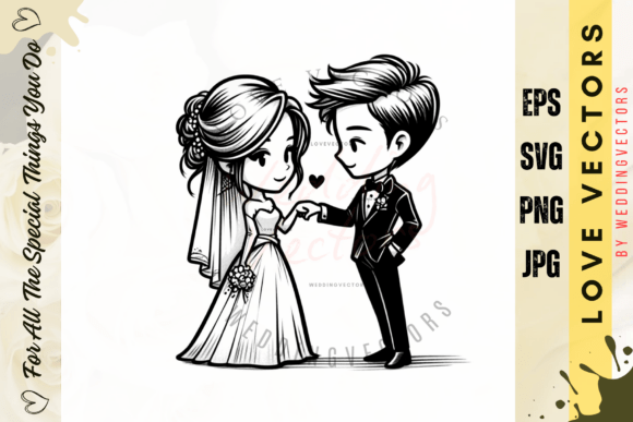 Timeless Romance: Visualizing Love with C3806 Illustrations