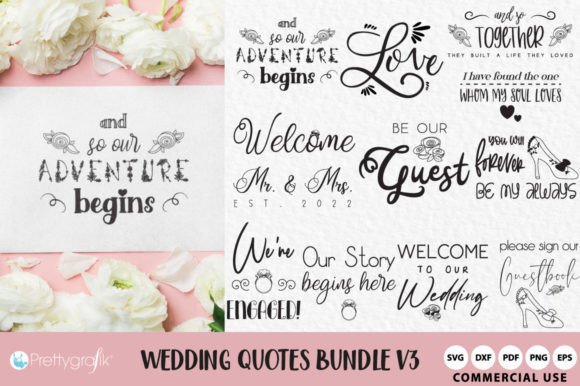 Wedding Designs SVG Bundle Vol. 3: Your Creative Toolkit